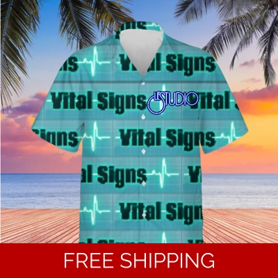 Hawaiian Shirt Unisex Le Studio Vital Signs